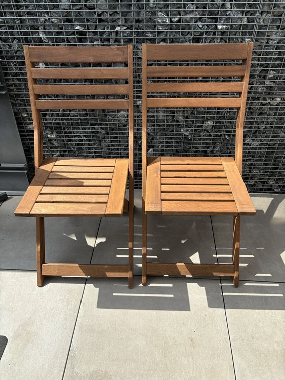 Ikea Gartenstühle 4 Stück Äpplarö Kaufen auf Ricardo