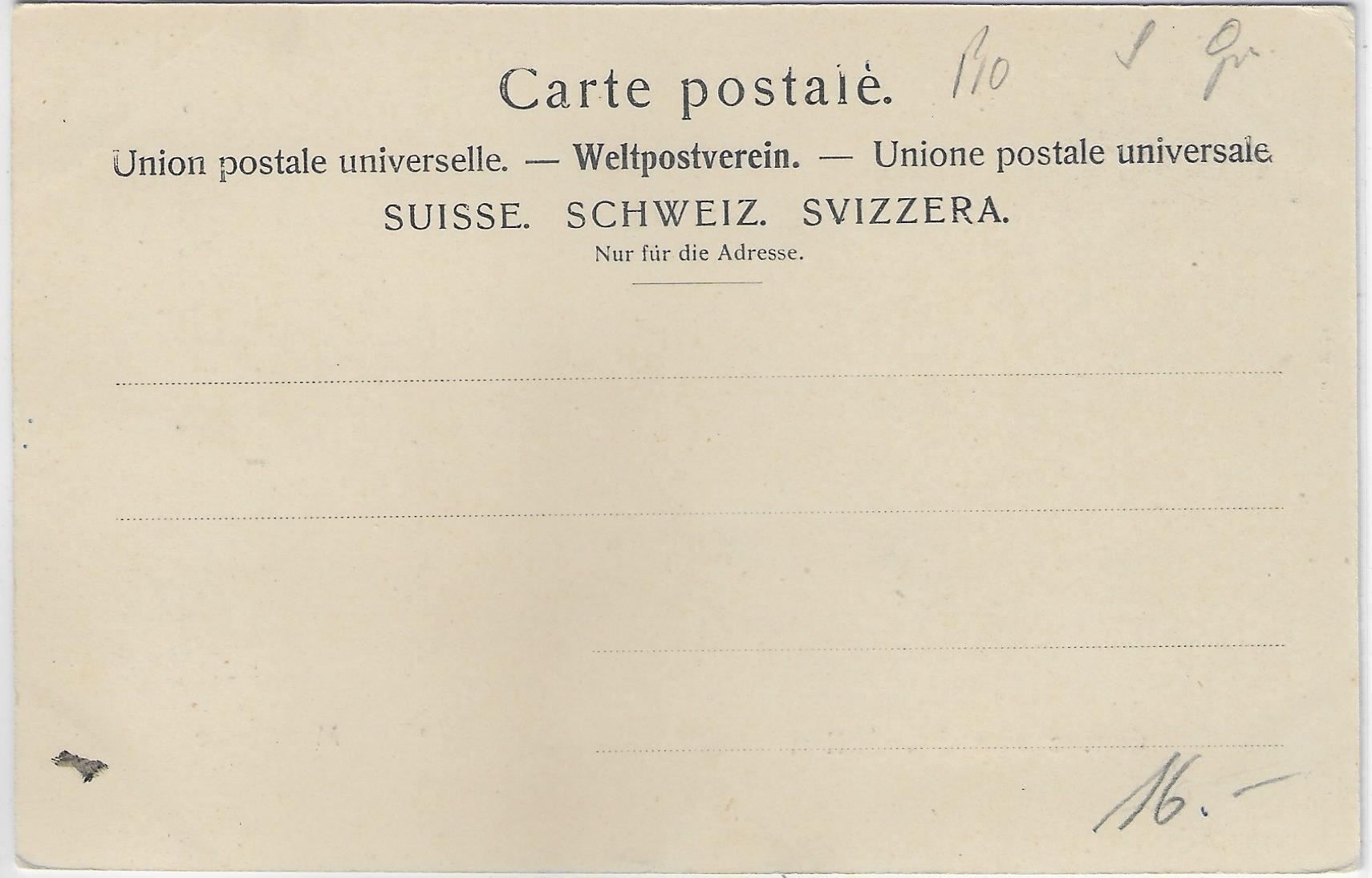Cartoline postali: Gruss aus St. Gallen - Marktgasse – Usato da Ettingen venduto da Kartenplanet 1