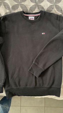 Tommy Jeans Sweatshirt schwarz Rundhals gebraucht