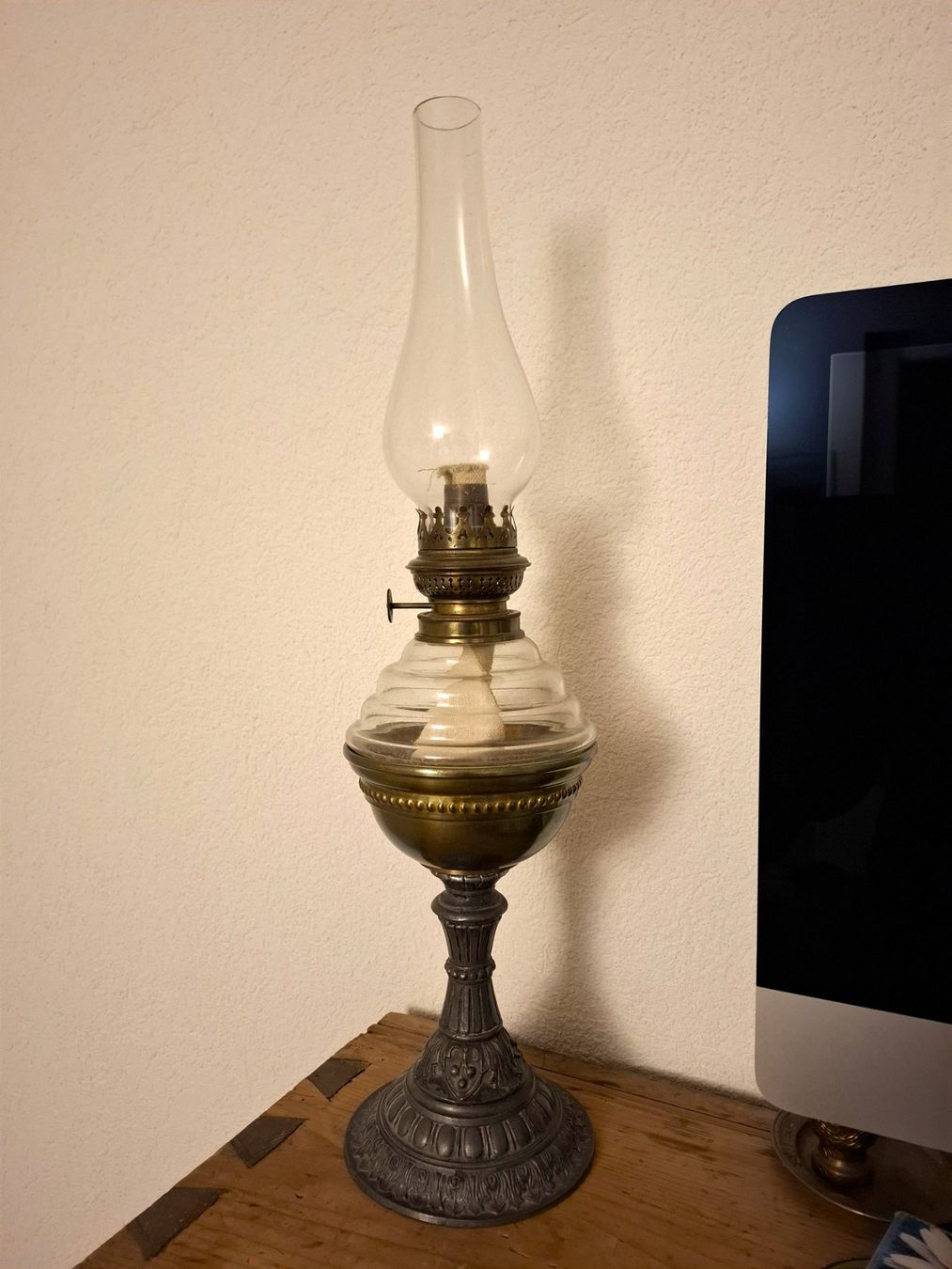 Lampade: Petrol Lampe, Antik – Usato da Bennau venduto da Hhampi 1