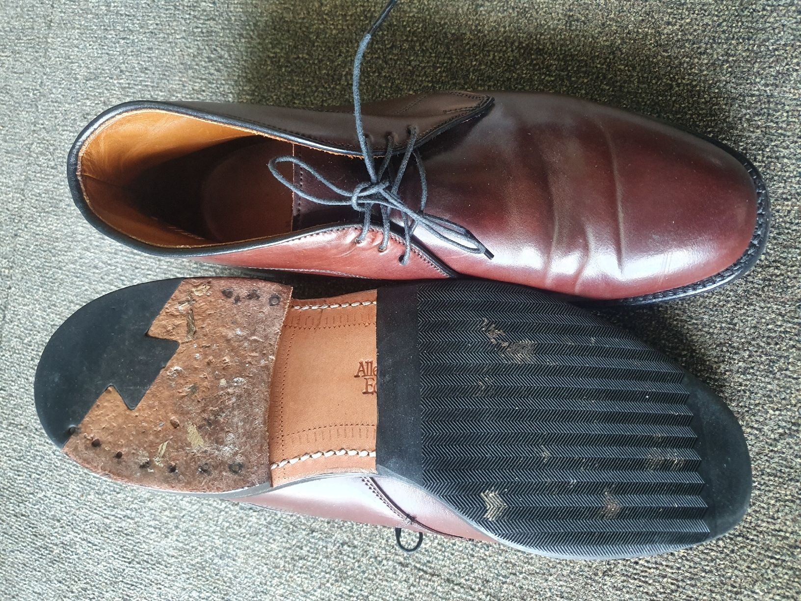 Herrenschuhe: Allen Edmonds, Cordovan, Chukka, Schuhe, Stiefel – Neu (gemäss Beschreibung) aus Winterthur von Sjull 2