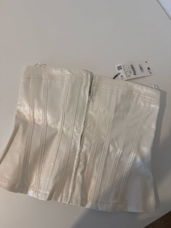 ZARA Korsett weiss/ Festival Oberteil Grösse S neu