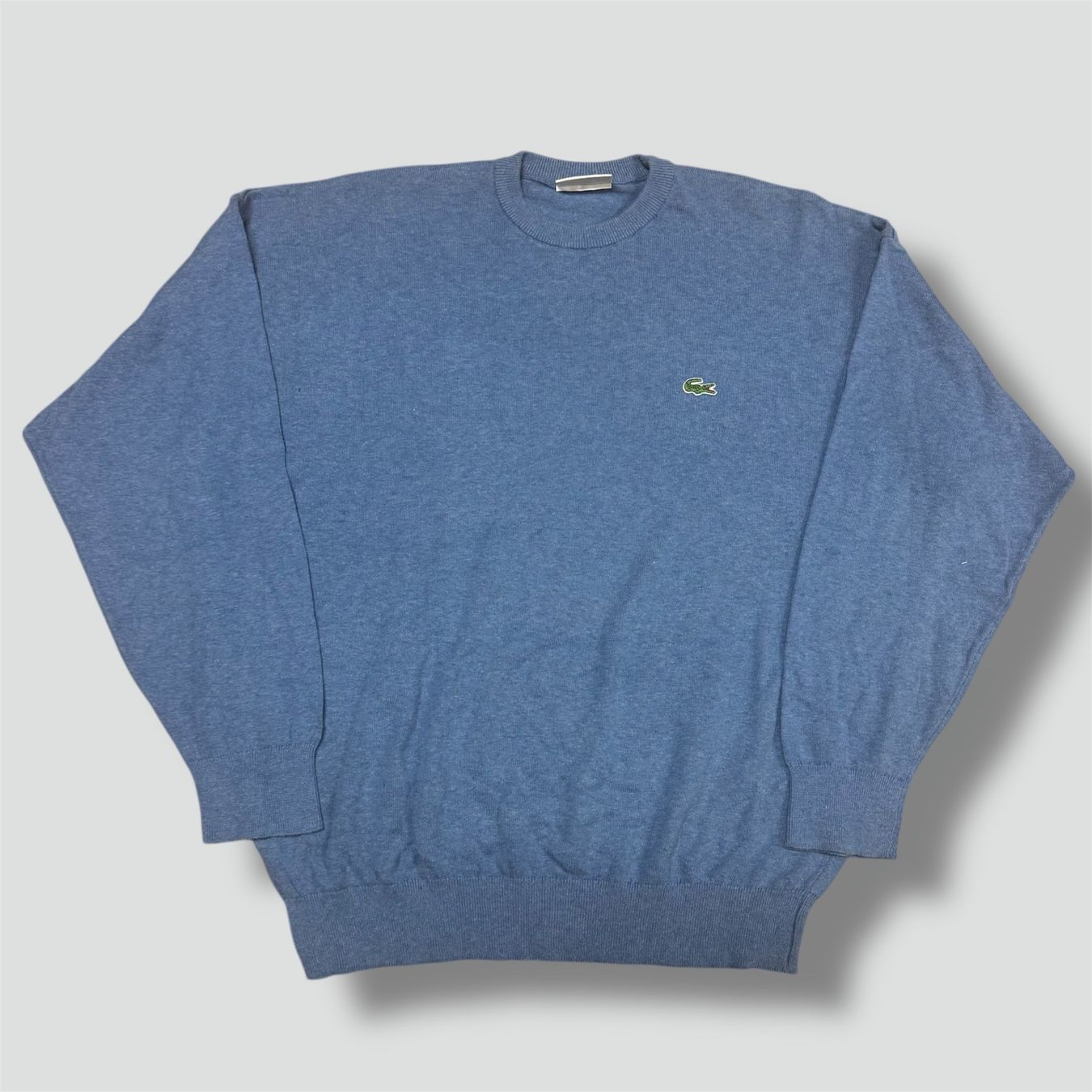 Lacoste Maglioni & Felpe: Lacoste skyblue crewneck sweatshirt retro pullover winter – Usato da St. Gallen venduto da sourced_limited