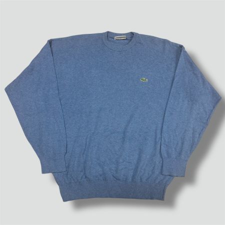 Lacoste skyblue crewneck sweatshirt retro pullover winter