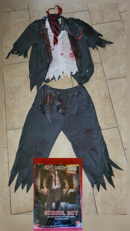 Zombie Kostüm - Halloween, Grösse L
