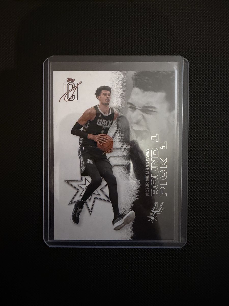 Nba Sammelbilder & Trading cards: Signature Base Victor Wenbanyama – Neu (gemäss Beschreibung) aus Lenzburg von fastbreakcards
