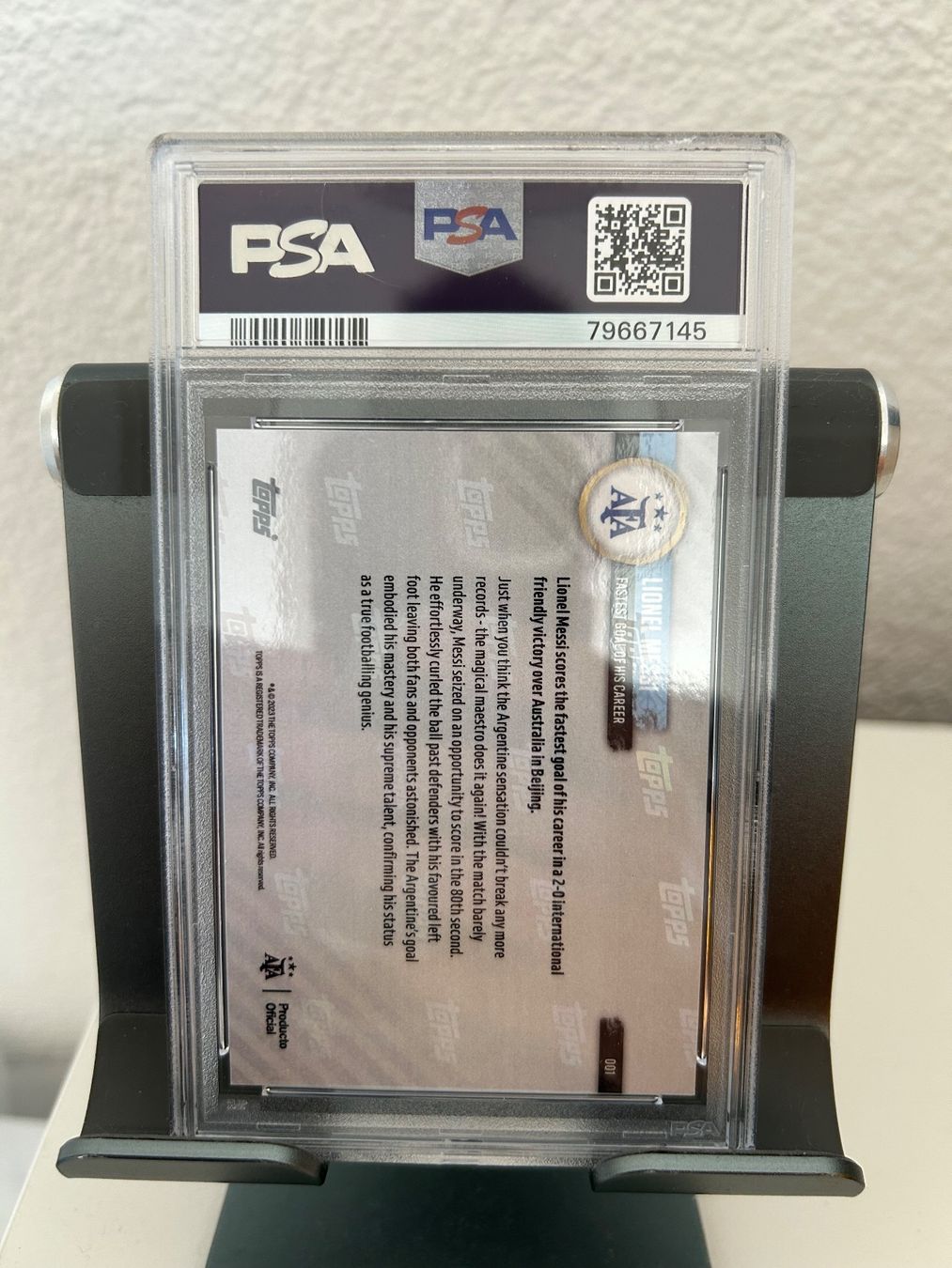 Topps Sammelbilder & Trading cards: Lionel Messi Topps Now 8 – Neu und originalverpackt aus Küssnacht am Rigi von Munsa 1