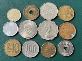 Asiatische Münzen Sammlung