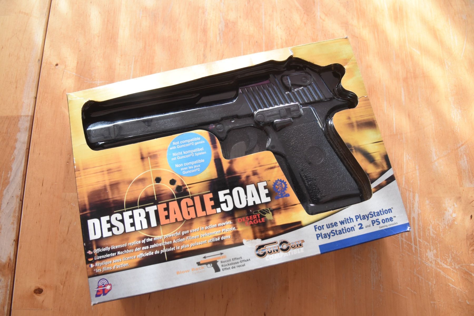 Controller: Thrustmaster Desert Eagle .50AE (PS1/2, CIB) – Gebraucht aus Frenkendorf von gelbeZinnie