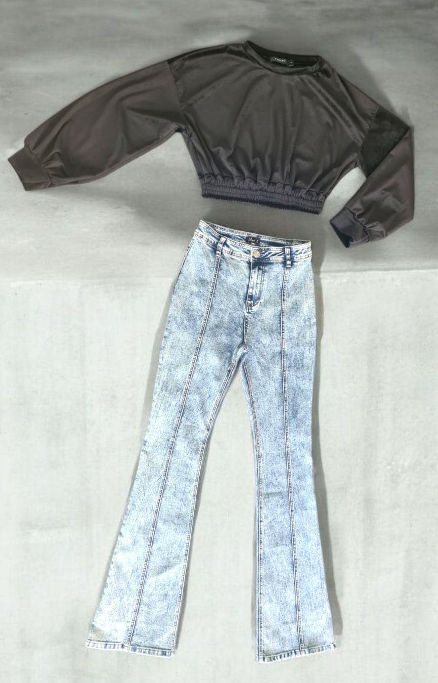 Pantaloni: Jean(36/38)+Pull velours(38) – Nuovo e nell'imballaggio originale da Etoy venduto da MyStyleMyMode 3