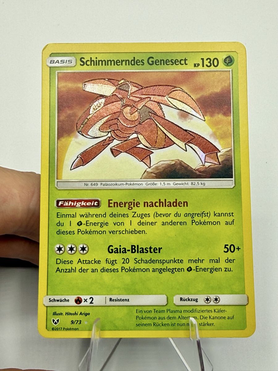 Pokémon Carte collezionabili: Pokémon Schimmerndes Genesect 9/73 | Schimmernde Legenden DE – Usato da Steffisburg venduto da SwissPokeTrade 1
