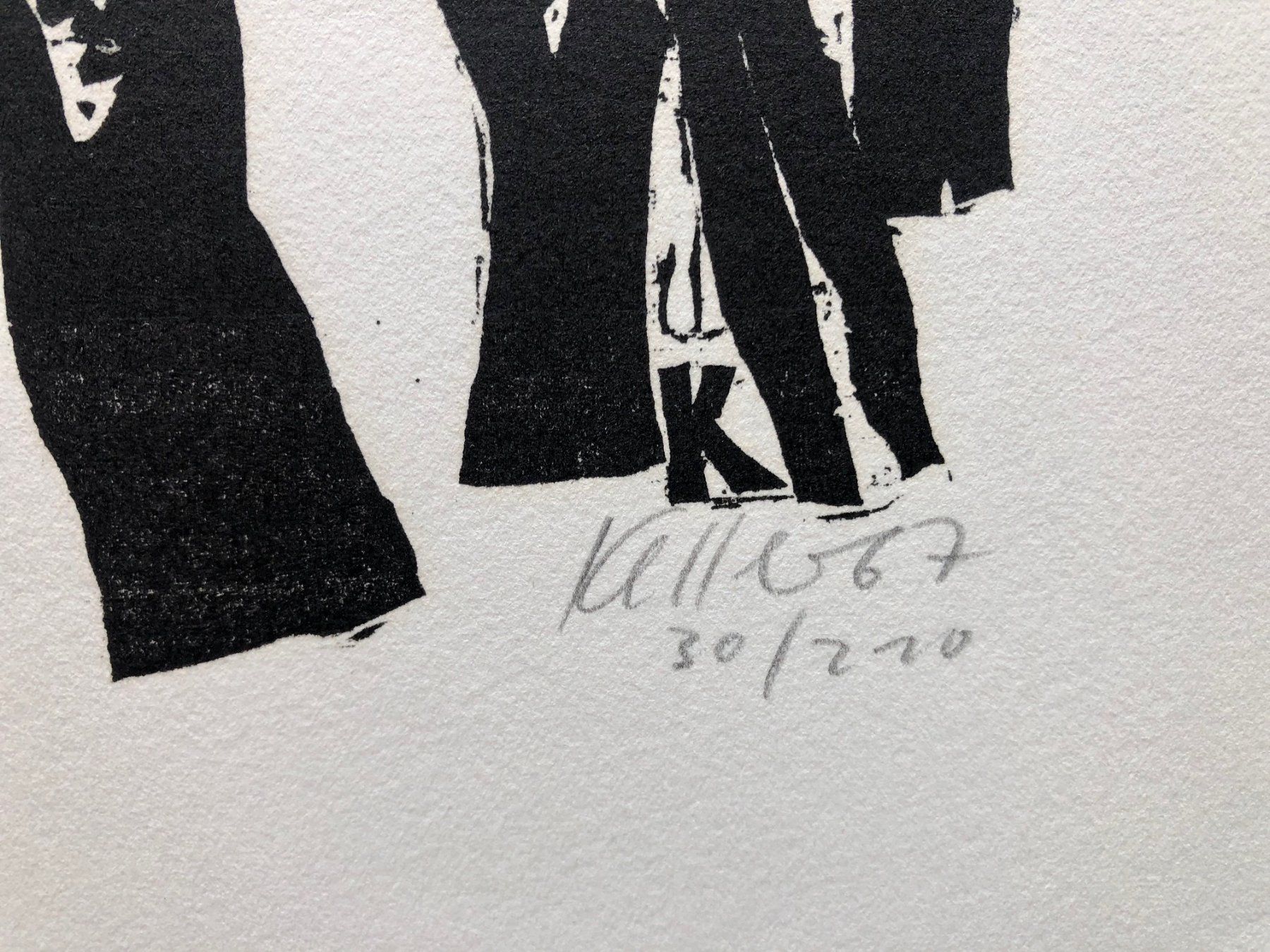 Xilografie: Holzschnitt von Heinz Keller 1967 – Usato da Winterthur venduto da Barunggeli 1