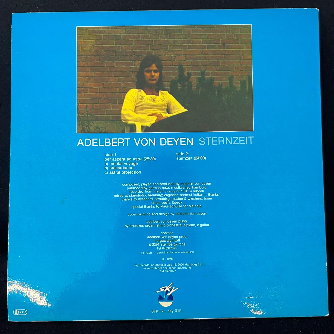 Dischi in vinile: Adelbert Von Deyen / Sternzeit – Usato da St.Gallen venduto da Out-take 1