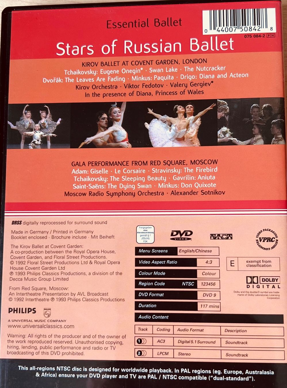 Tutti i DVDs: Essential Ballet DVD – Usato da Bottmingen venduto da bsp_t6m8 1