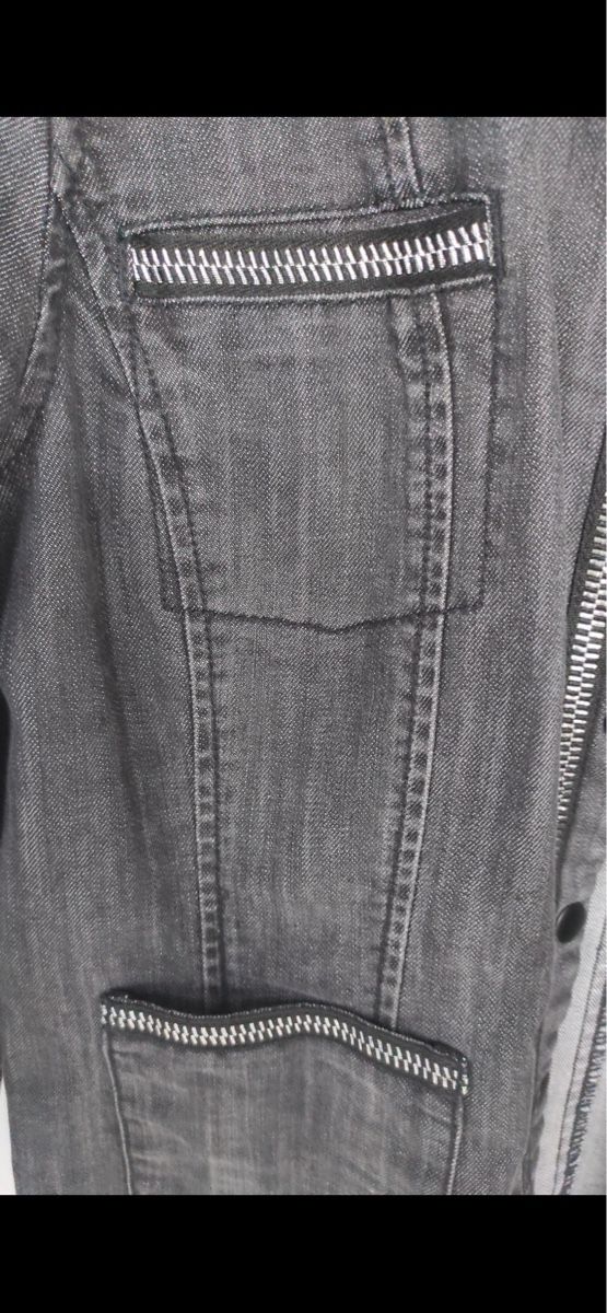 Giacche: Street One Jeansjacke Grösse 42, anthrazit – Nuovo (secondo la descrizione) da Meierskappel venduto da Hala03 4
