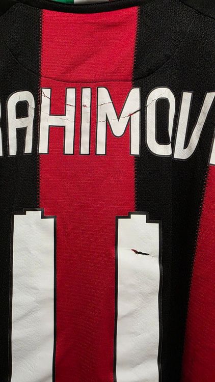 Maillot Vintage AC Milan 2010-2011 - Sans Joueur Ou Avec Ibrahimović, Prince, Pato - Neuf Avec étiquettes