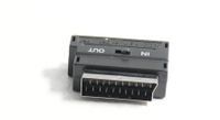 Adapter SCART (m) auf Cinch (RGW) / DIN 4-pol (w)