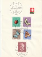 PTT - Bögli mit Zu. Nr. 143 - 147 (1. Tag gestempelt)