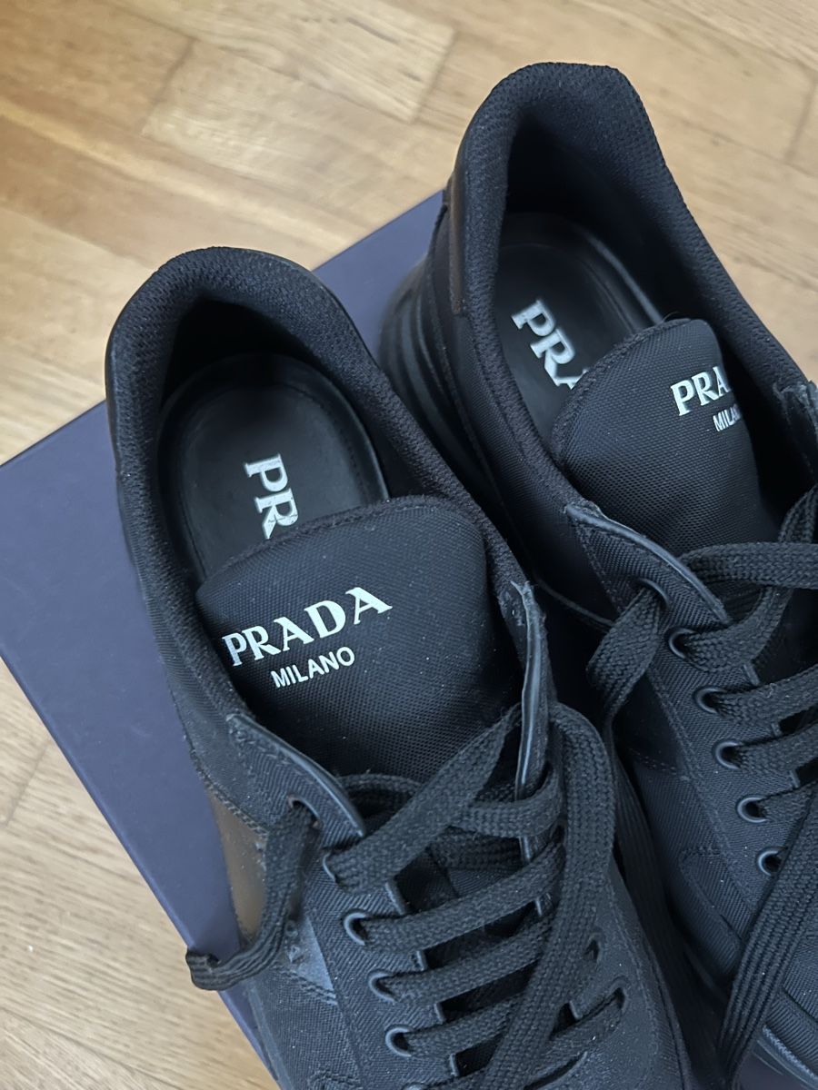 Prada Scarpe da uomo: Prada Sneaker Schwarz – Usato da Pfäffikon SZ venduto da pdroth 1
