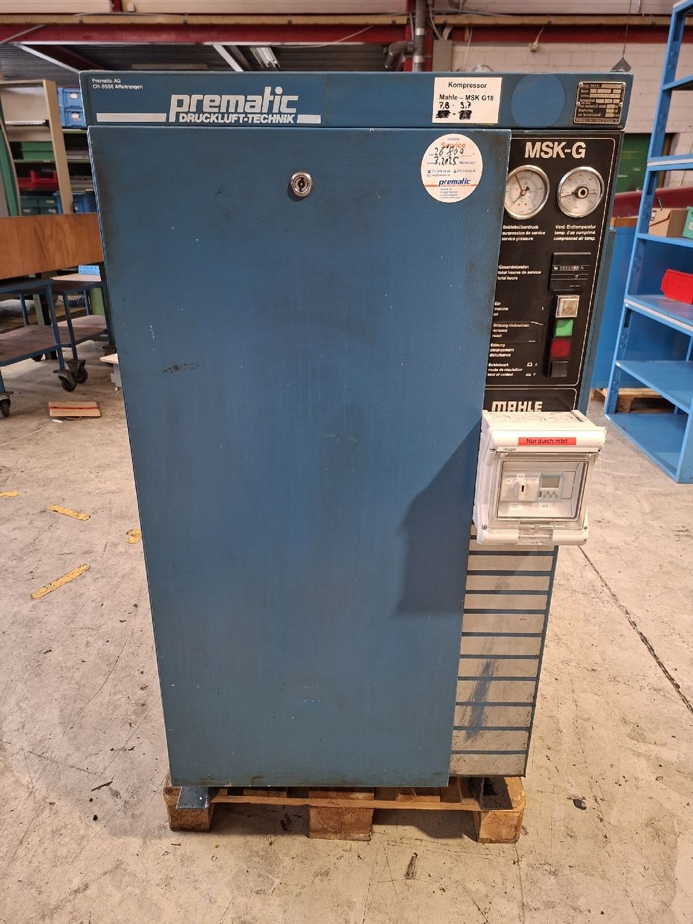 Kompressoren: Schraubenkompressor 10bar 18.5kw – Gebraucht aus Bichelsee von hg_power