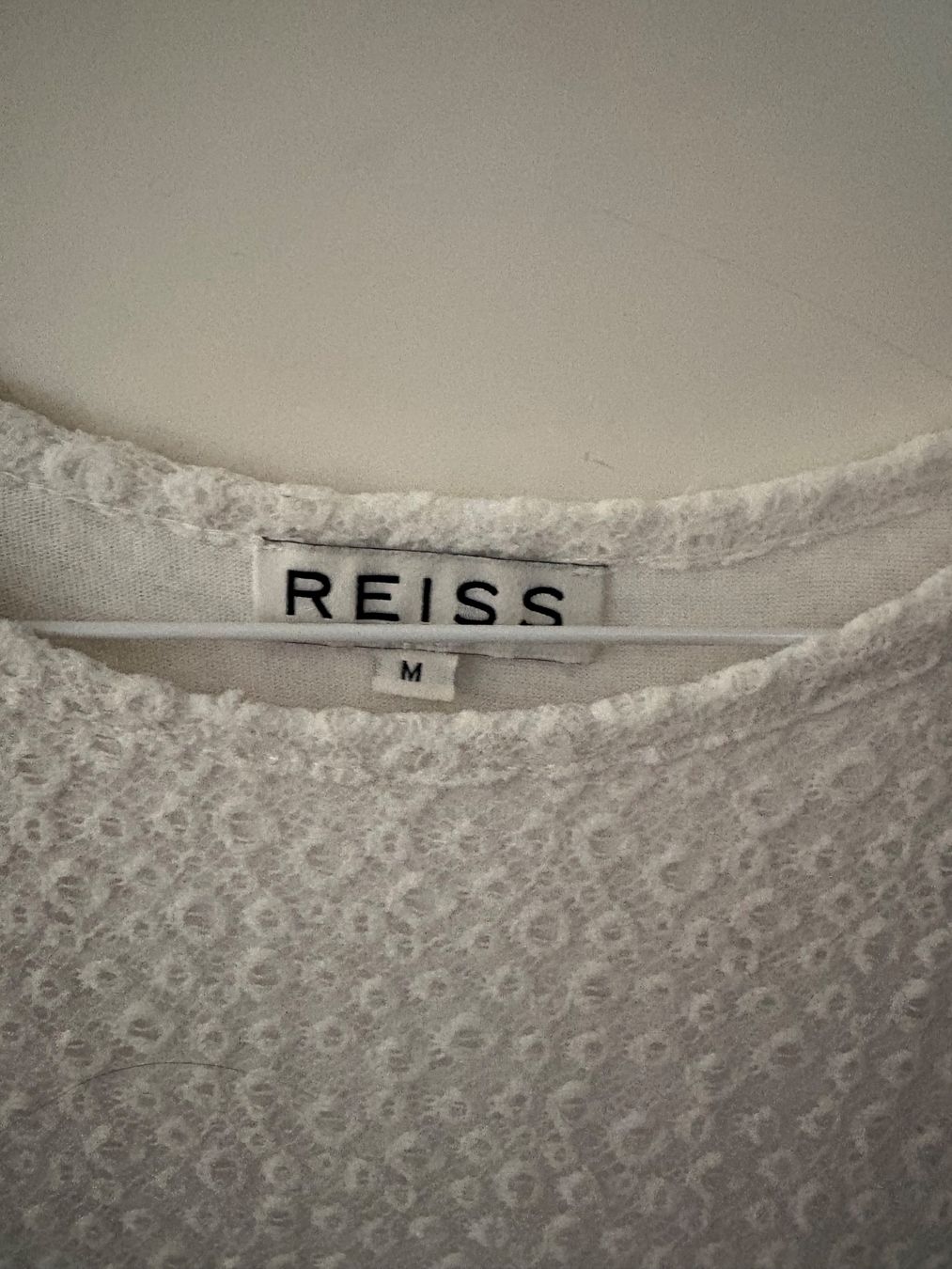 Tops: Top REISS blanc dentelle taille M – Gebraucht aus Pully von mel_dqk9 1