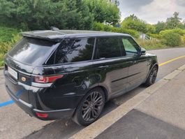 Range Rover Sport 3.0SDV6, JG 2017, Schwarz