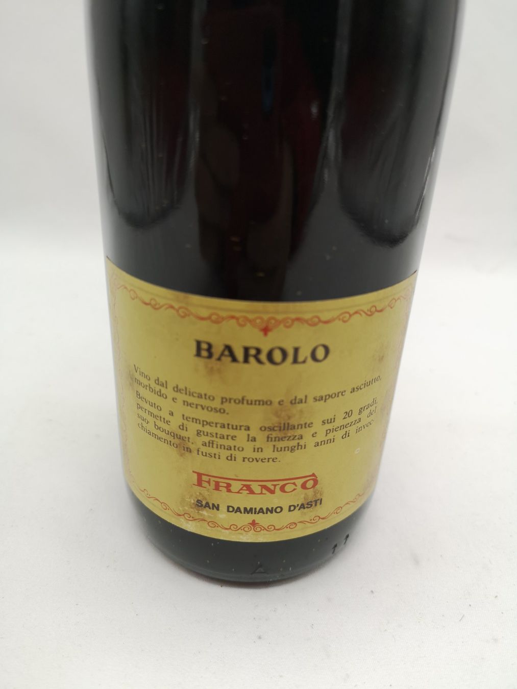 Wein: BAROLO / 1975 - 1976 - 1977 – Neu (gemäss Beschreibung) aus Bulle von italicum 7