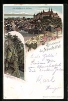 Vorläufer-Lithographie Neuchâtel, 1895
