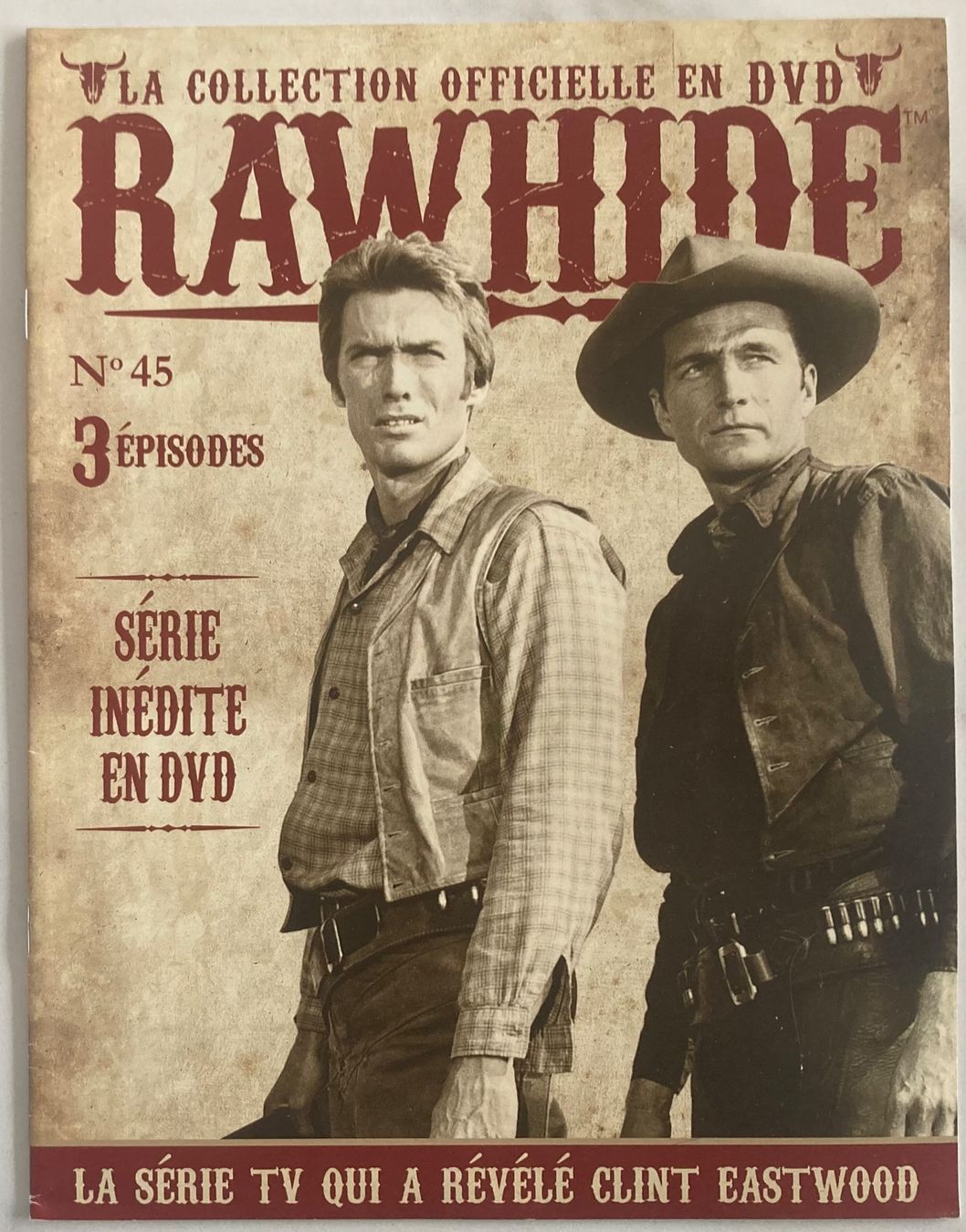 Alle DVDs: CLINT EASTWOOD - RAWHIDE N°45 – Gebraucht aus Poliez-Pittet von Newtown-Records 1