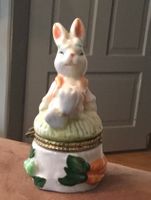 Süsses Osterhasen-Döschen, Keramik