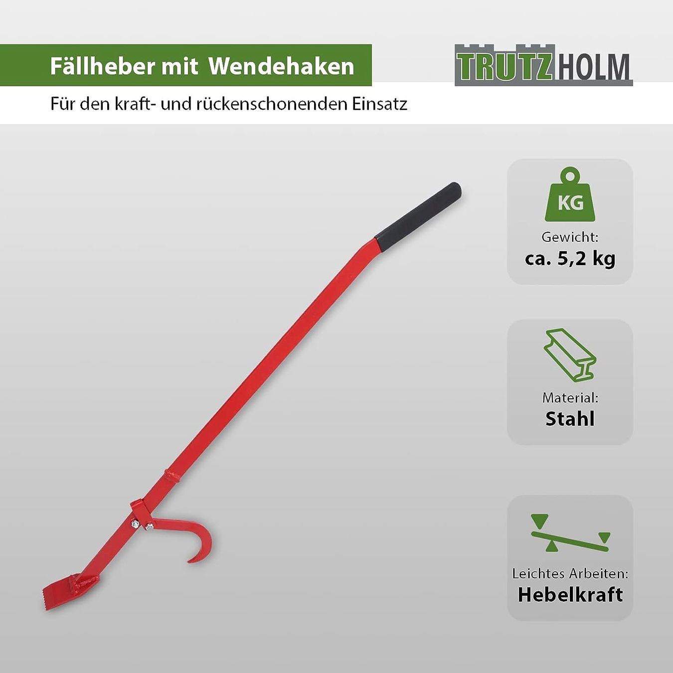 Alle Werkzeuge: TrutzHolm Fällheber 130 cm – Neu und originalverpackt aus Bottighofen von zaap 1