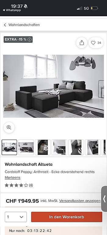 Sofas: Sofa – D'occasion à Zuchwil par lor_b67f 1
