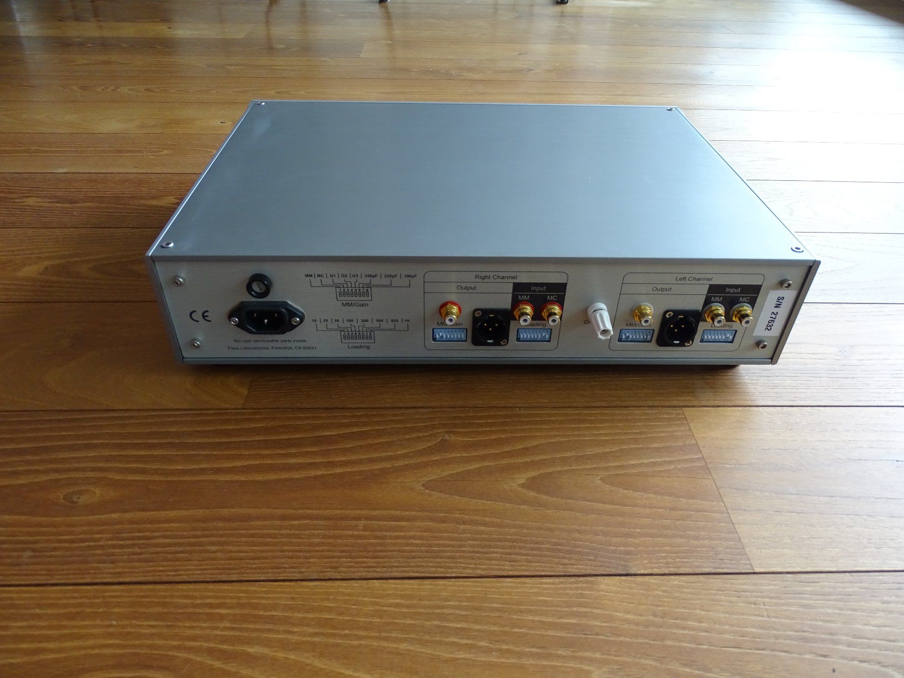 Amplificatori: Phonovorstufe Pass XP15 – Usato da Beringen venduto da Coyote07 1