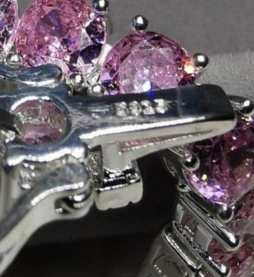 Bracciali & Braccialetti: Bracelet avec zircons – Nuovo e nell'imballaggio originale da Reconvilier venduto da Tsma67 2