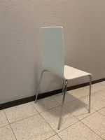 6 Interio Designstühle Lilly  Weiss / Chrom  guter Zustand