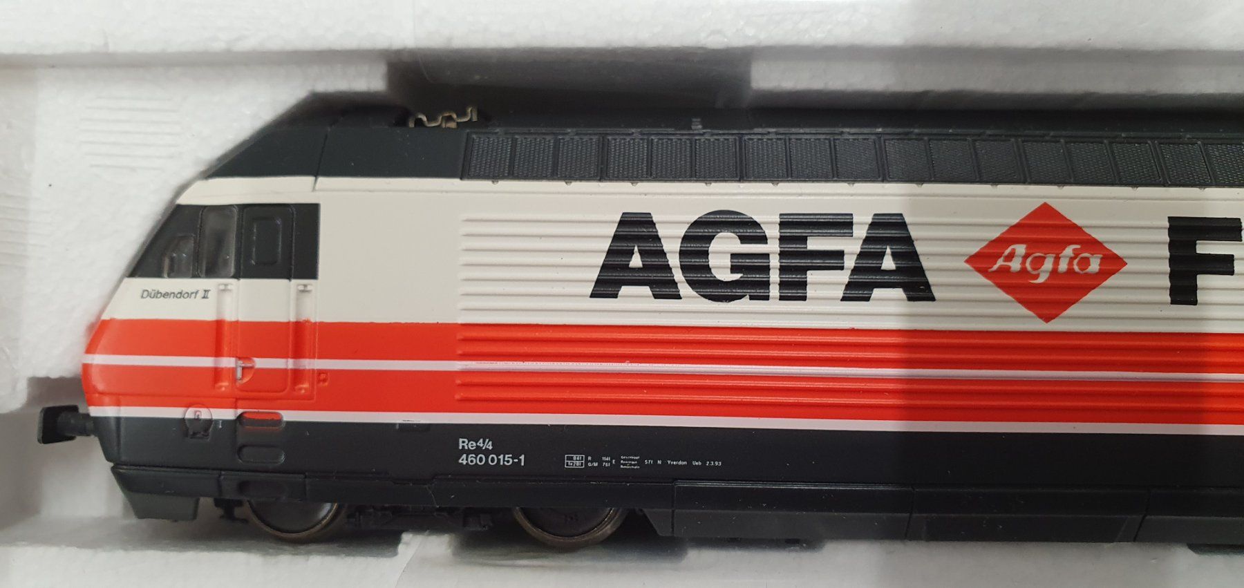 Roco Modellini di ferrovie: Roco 43652  SBB 460 015-1  AGFA – Usato da Würenlos venduto da juruth 2