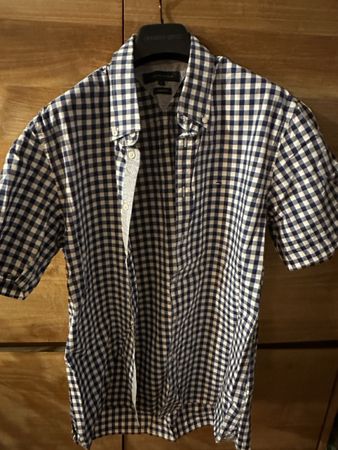 Tommy Hilfiger Hemd, Gr. US L/Sommer Kurzarm Kariert