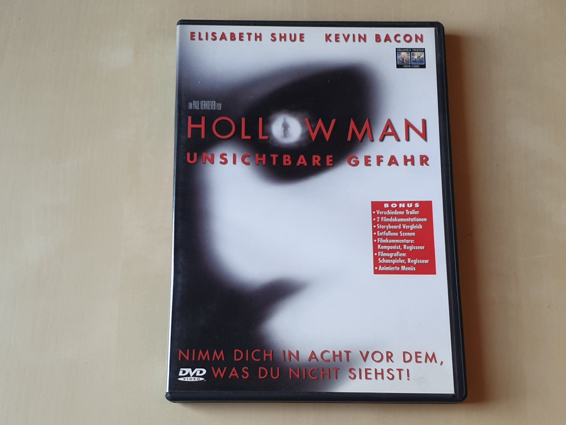 Tous les DVDs: Hollow Man – D'occasion à Stansstad par collectorsshop