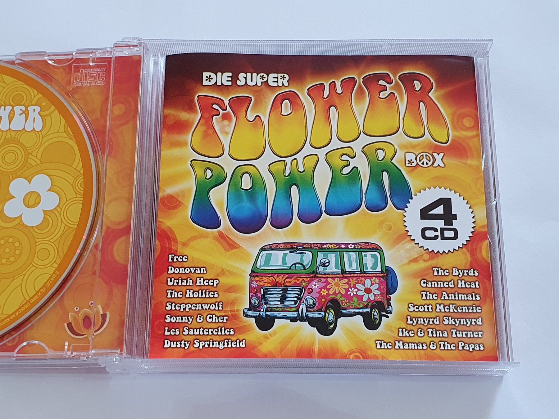 CD: Die Super Flower Power Box | 4 CD – Usato da Dietlikon venduto da Skylab007 4