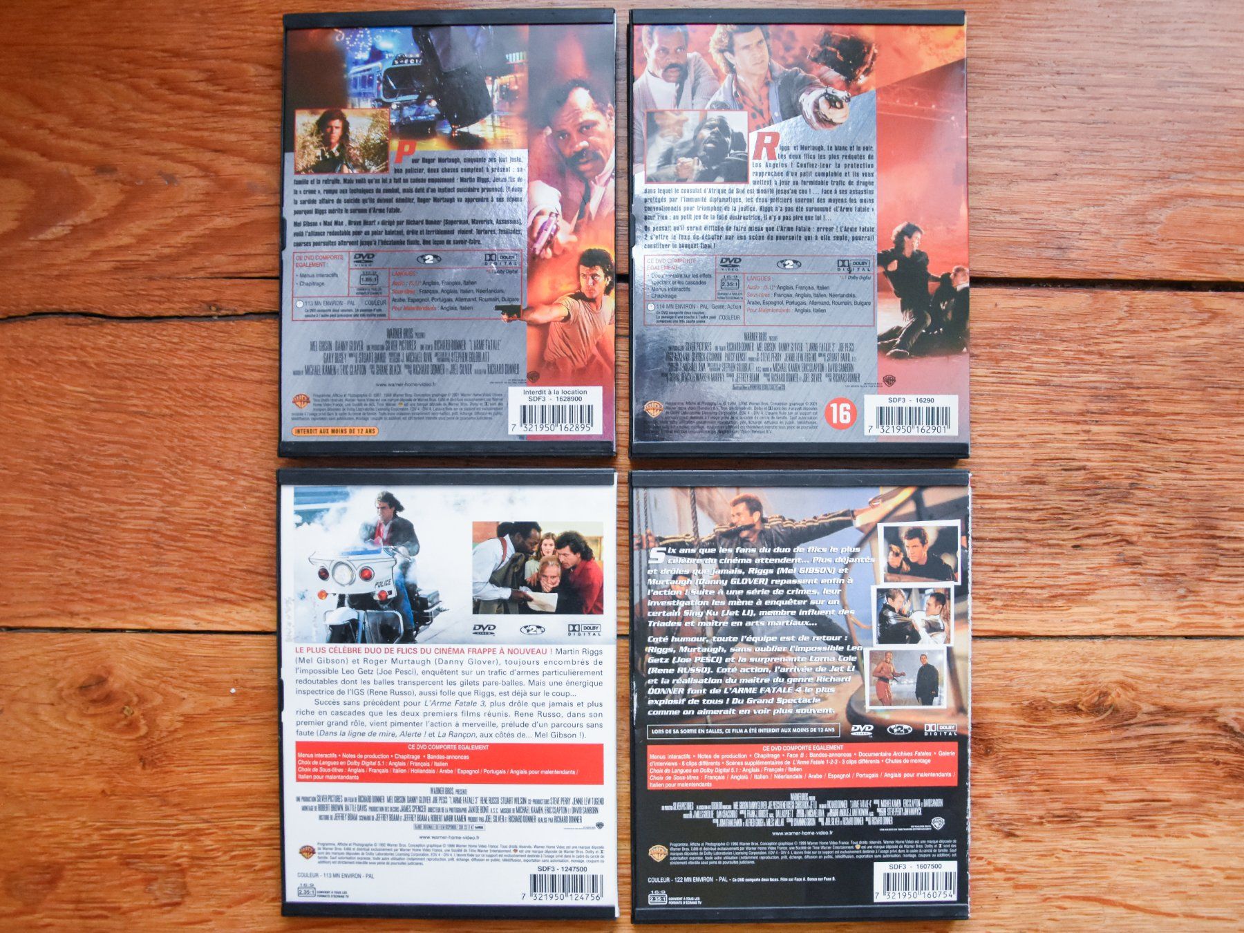 Tutti i DVDs: L'Arme Fatale (Collection 4 DVDs) – Usato da Belmont-sur-Yverdon venduto da bichet02 1