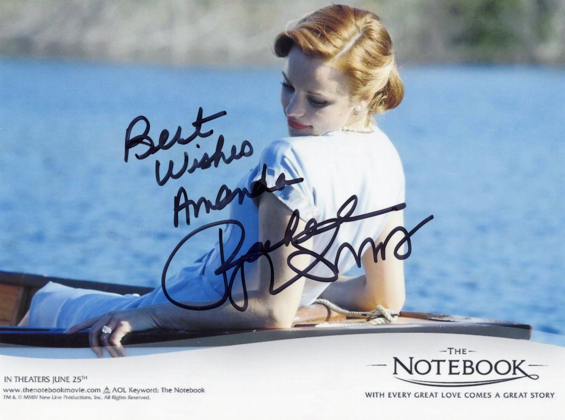 Autogramme: Original Autgramm von Rachel McAdams – Gebraucht aus Niedergösgen von Adrechada
