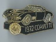 Corvette C3, Jahrgang 1972, Pin