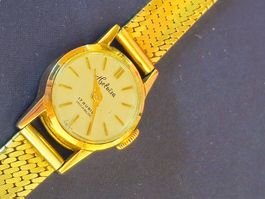 Heloisa Vintage Damen Golduhr