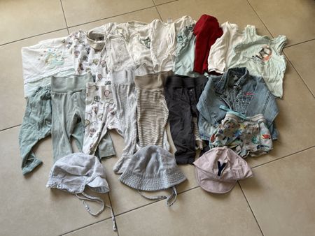 Sommer Kleiderpaket für Jungen, Gr. 74-80