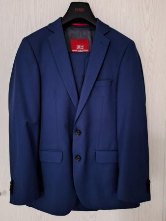 Anzug Finshley Harding blau Veston und Hose