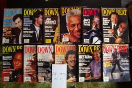 DOWN BEAT JAZZ MAGAZIN 1993 - ein Bündel Hefte