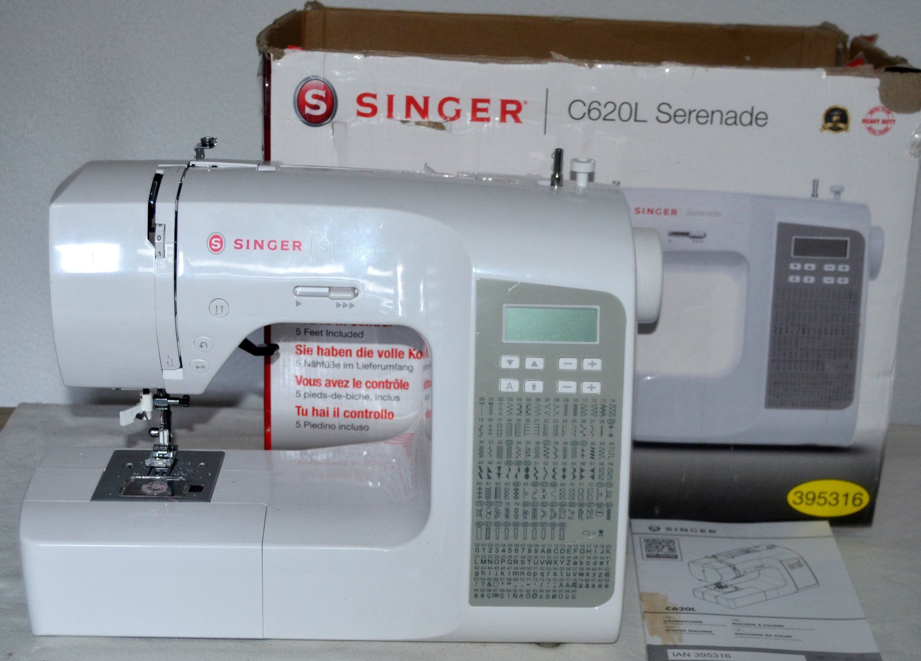 Singer Machines à coudre: Singer C620L Nähmaschine / Machine à coudre – Défectueux à Collonges par arashee 4
