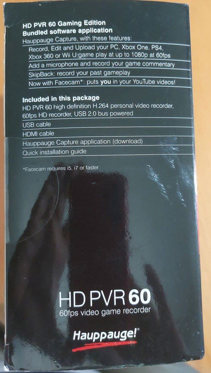 Registratori: Hauppauge / HD PVR 60 / Video Recorder – Usato da Bülach venduto da ma6_97pk 2