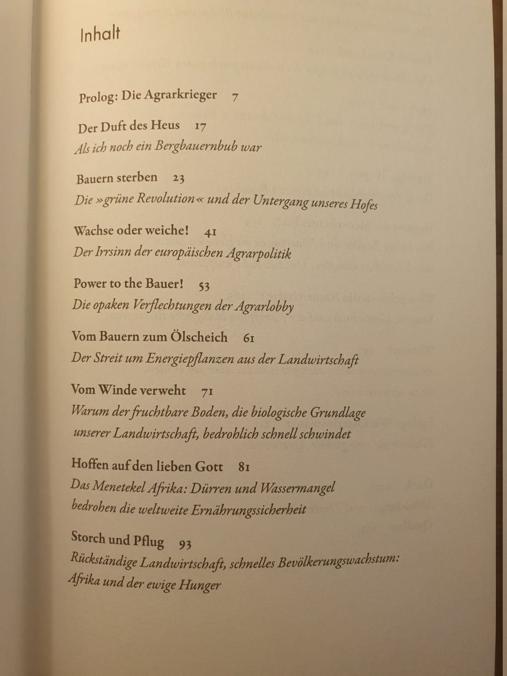 Bücher: Bauernsterben - Bartholomäus Grill – Gebraucht aus Zürich von loosebone 4