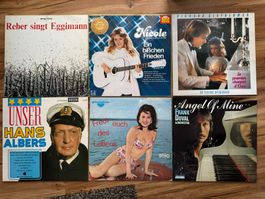 6 Schallplatten Konvolut gebraucht diverse Interpreten